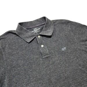 Vineyard Vines Polo Shirt Classic Fit Short Sleeve‎ Everyday Top Size L Gray SS